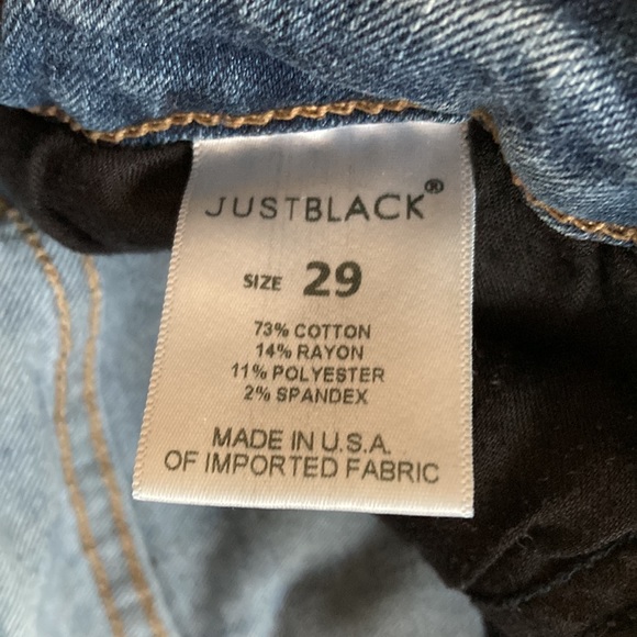 JUST BLACK distressed jeans - Picture 3 of 8